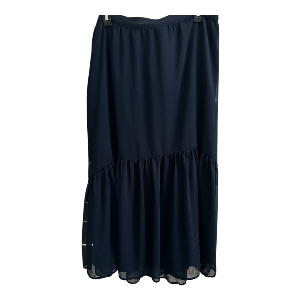 Banana Republic Navy Maxi Trumpet Skirt size L